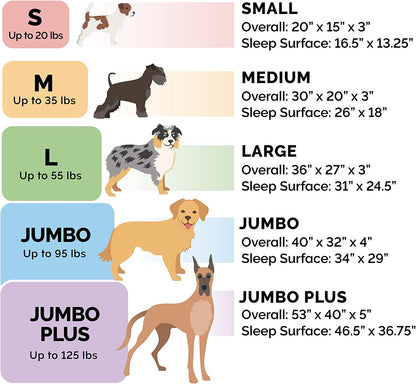 Orthopedic Small Dog Bed with Removable Bolsters and Washable Cover for Dogs Up to 20 lbs - Plush Woven Design in Diamond Brown
