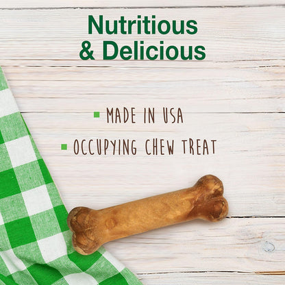 Healthy Edibles Natural Dog Chews Long Lasting Chicken Flavor Treats for Dogs, X-Small/Petite (8 Count)
